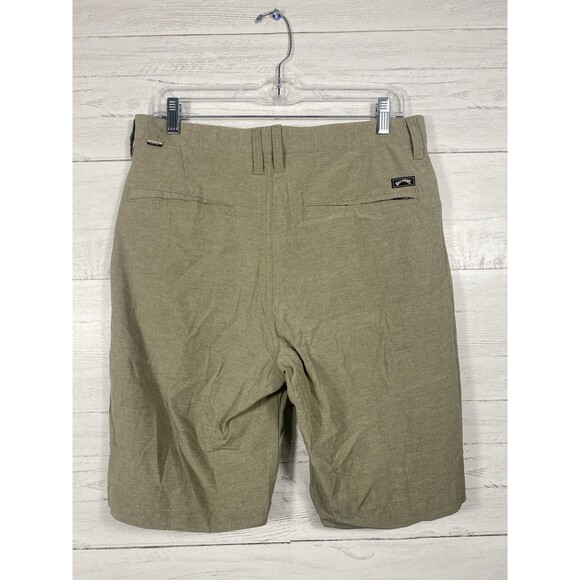 Billabong Mens Size 31 Crossfire Shorts Regular Length Hybrid Submersibles Khaki - Picture 3 of 4